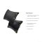 FILLO KING LUXURY CAMPING PILLOW BLACK PEARL/BIRCH BUD